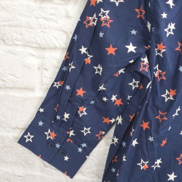 Scandia Woods women's Patriotic Blouse - Picture 3 of 6